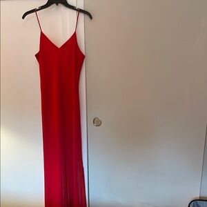 Elegant Red Women's Dress
